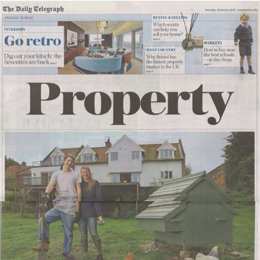 Beau House features in The Daily Telegraph